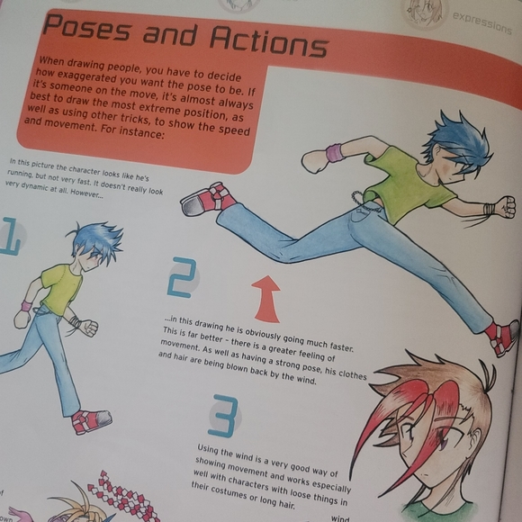 2002 2000s Y2K How To Draw Manga Book Girlhoodcore Childhoodcore Sketch Art - Picture 9 of 12